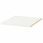 MDF Board Matt White Melamine Face /Cut to Size/18mm / (1 LONG SIDE EDGEBANDED)