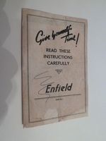 Copy Of A Smiths Enfield Clock Book