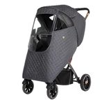 Winter Baby Stroller Rain Cover Windproof  Travel Weather Cover PN