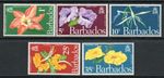 BARBADOS 1970 SG419-23 FLOWERS OF BARBADOS -  MNH