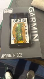 Garmin Approach G82 Golf GPS Touchscreen 3.5in Display Black