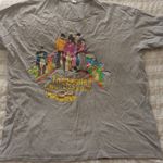 Gildan The Beatles Yellow Submarine Grey Graphic T-Shirt Clothing Original