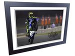 Signed Valentino Rossi Autographed Photograph Photo Picture Frame Memorabilia