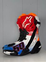 Michael Van Der Mark 2017 Alpinestars Supertech R WSBK Race boots memorabilia