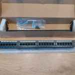 24 Port 1U CAT6  IDC UTP Patch Panel for 19" Network Rack/Cabinet