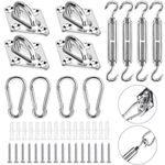 Stainless Steel Sun Sail Shade Canopy Fixing Fittings Hardware Accessory Kit
