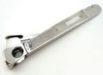 English Vintage Sterling Silver Mounted Cigar Cheroot Cutter West Germany Steel