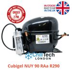 Cubigel NUY90RAa R290 LBP Compressor 220-240V 3/8HP – Polar Foster Tefcold
