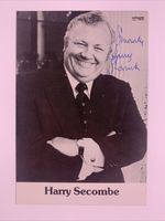 Harry Secombe The Goon Show Signed Photo Authentic From The Collection Of B.M