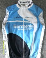 LARGE MENS BIO RACER SPEEDWEAR SLEEVELESS CYCLING JERSEY SIZE 4 ( P2P 21")