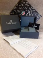 TAG Heuer  grey watch box case with complete set