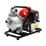 1" Petrol Water Transfer Pump 8000L/h With Hose Clamps and Fittings 2-stroke UK