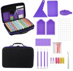 60 Slots Diamond Art Storage Boxes Kits, Diamond Painting Accessory Boxes