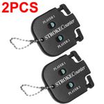2x Golf Score Indicator 2 Player Stroke Counter Clicker Portable Golf Handy Golf