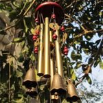 Wind Outdoor Chimes Decor Garden Bells Yard Home Copper Tubes Ornament Large New