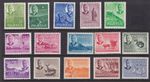 Mauritius Stamps 1950 SG276/290 Mint Hinged CV £95