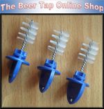 3 x HYGIENE PLUG draft beer faucet tap kegerator bar spout brush sanitation