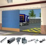 Sliding Door Kit For: Garage - Barn - Industrial Door Heavy Duty Up To 80 KG