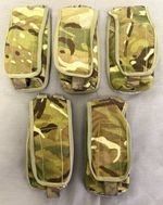 x5 British MTP Camo OSPREY Body Armour Empty Double Mag Pouch Military Job Lot
