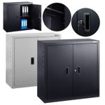 AREBOS Filing cabinet Office cabinet Storage and Material cabinet 90x40x90 cm