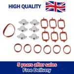 6X Swirl Flap 33 mm Replacements Removal Blanks Delete Plug For BMW M47 M57 E60