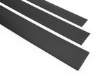 PVC Flat Bar Anthracite 1 metre Durable in Multiple Sizes trim architrave, cover