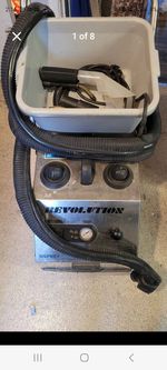 Osprey Revolution Steam Cleaner + Vacuum for Deep Cleaning Everything, (Used)