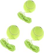 3x Tennis Ball &String Replacement Fit for Tennis Trainer Outdoor Practice Train