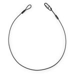BeamZ SAF35 Lighting Safety Cable 35cm x 3mm 30kg Black for Stage Lights