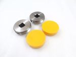 JCB BACKHOE - METAL WEAR PAD FOR STABILISER LEG, SET OF 2 (NO. 128/10850) #A188