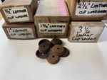Leather Pump Cup Washer Suction Garden Syringe Pipe Barrel 1 & 3   1/2" - 3 1/4"