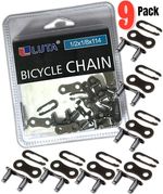 9 x CHAIN LINK SPLIT CONNECTING CHAIN BIKE BICYCLE SINGLE SPEED BMX 1/2 x 1/8