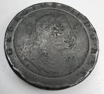Early 19th Century Convict Token Oak leaf Embossing 1797 Cartwheel Penny