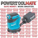 Makita DBO180Z 18V Cordless LXT li-ion orbit sander Naked, Body only
