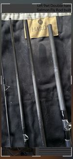13ft 9wt Double handed Salmon Fly Rod built on Greys/Hardy Blank