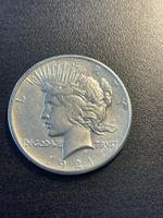 1921 Peace Dollar AU