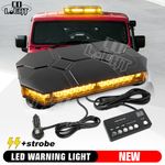 Amber LED Recovery Light bar 353mm 12/24v Flashing Beacon Truck Light Strobes