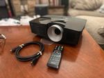 Acer X1383WH 3,100 Lumens Home Cinema Projector HDMI VGA HD WXGA 485 Hours Used