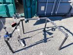 Pearl Drum Dr110-210 Drum Rack Professional With Cowbell Tambourine Wire Hat !