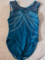 Gymnastics Quatro Leotard Teal Colour Size CLA Immaculate Condition