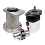 Hydraulic 22 GPM Two Stage Hi-Low Pump C/W Bell Housing Engine Kit