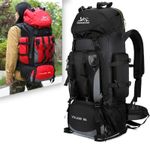 90L Waterproof Hiking Backpack | Large Camping Rucksack | Outdoor Trekking Bag