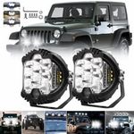 7'' Car LED Work Light Pods Spot Flood Combo Fog Lamp Lights Offroad Driving SUV