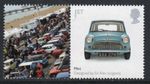 Great Britain 2009 single 1st Smiler Sheet commemorative stamp with label.