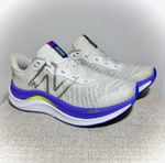 New Balance FuelCell Propel v4 Womens Running Trainers UK 4 White Purple Mesh