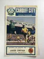 Cardiff City v Leeds United;  FA Cup 5th Round,  26th February 1972