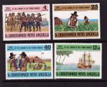 St Christopher Nevis Anguilla 1973 Ships Sir Thomas Warner set MNH mint stamps
