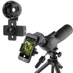 Universal Telescope Phone Adapter Digiscoping Mount for Binoculars Monocular