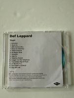 Def Leppard Yeah Advance Promo cd