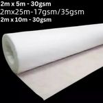 2m x 25m Heavy Duty Frost Fleece Plant Protection Garden Cover Horticultural